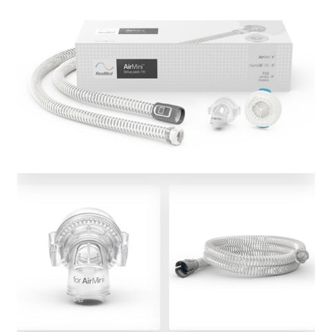 F20 o F30 Setup Pack (Conector tubo de Airmini a mascarilla F20 o F30)